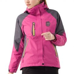 Hiking Fleece Softshell Jacket For Women 
